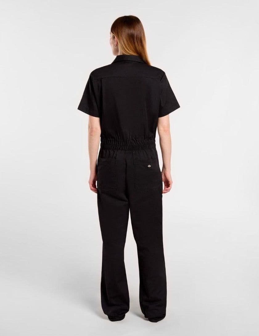 Tuta Dickies Short Sleeve Coveralls black