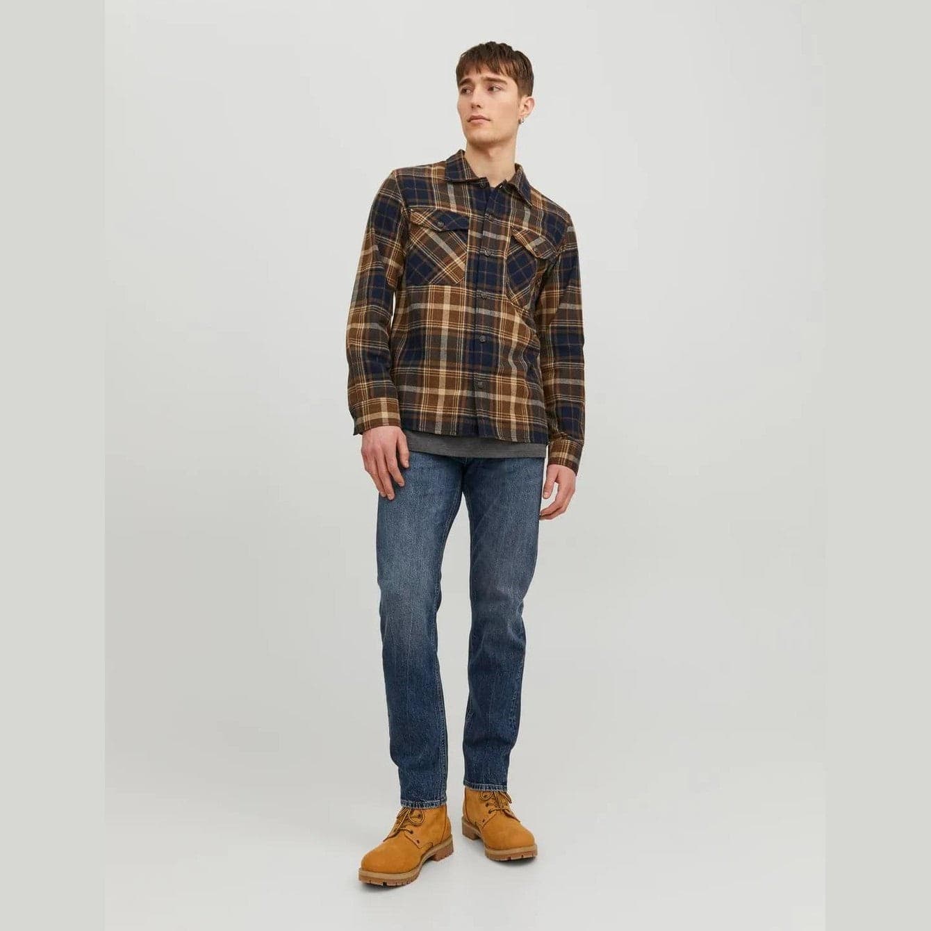 Jeans Jack & Jones Mike 551 blue denim