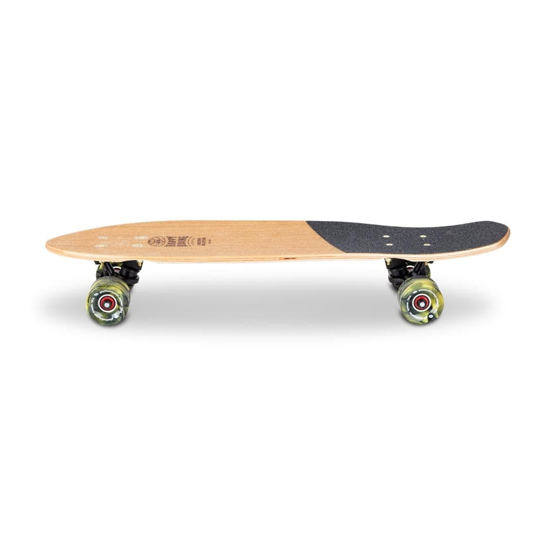 Skateboard Cruiser Ghettoblaster Teak Geroglific 26" -7,25"