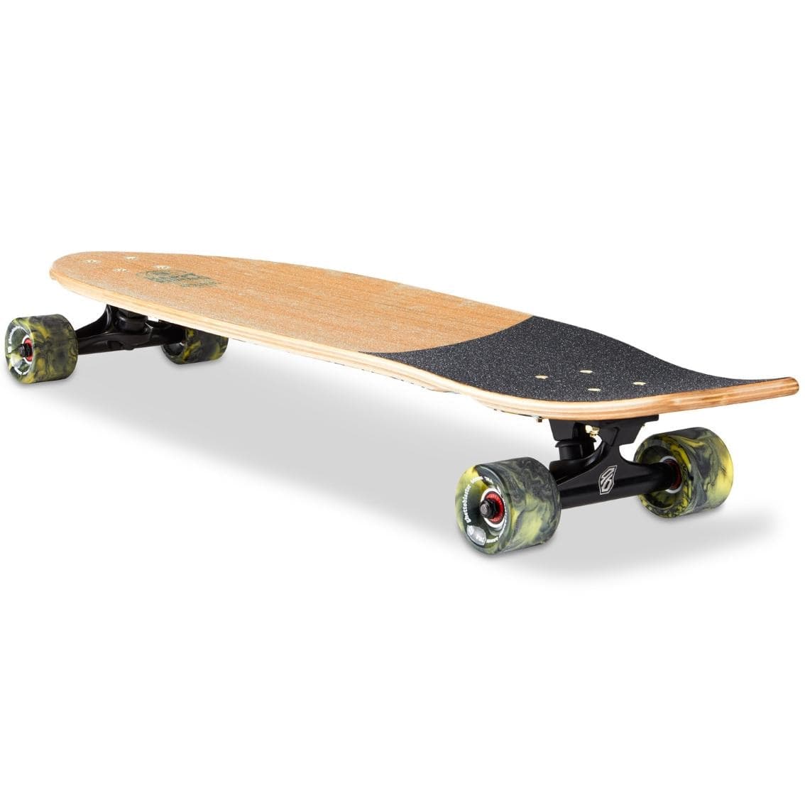 Skateboard Cruiser Ghettoblaster  Teak Geroglific  Fidh tail 33" -9,5" - 10