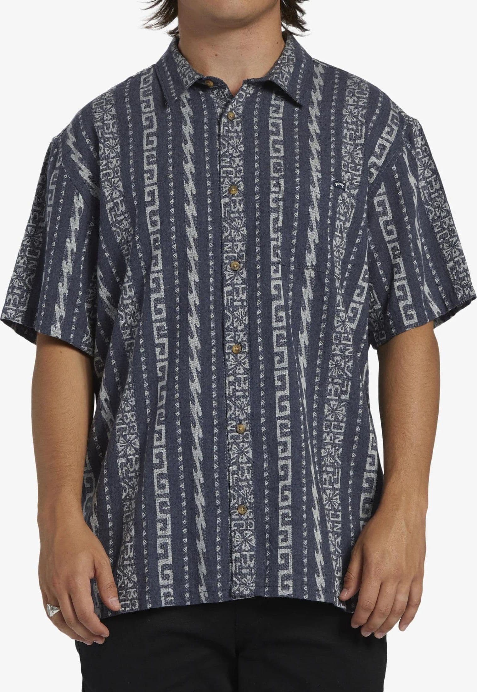 Camicia Billabong Sundays slate blue