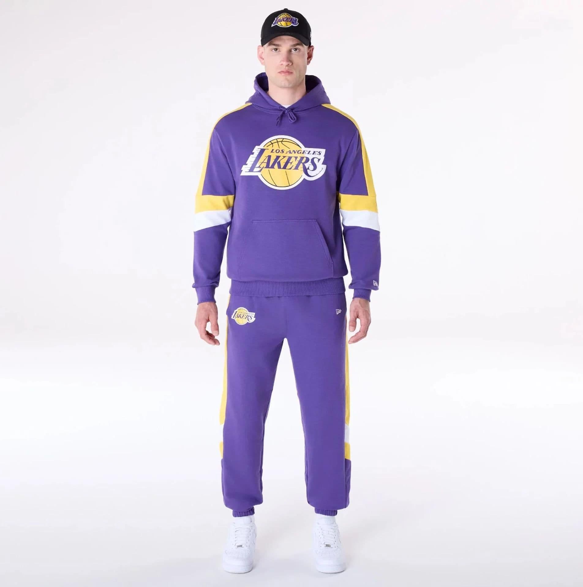 Pantaloni Joggers New LA Lakers NBA Panel purple