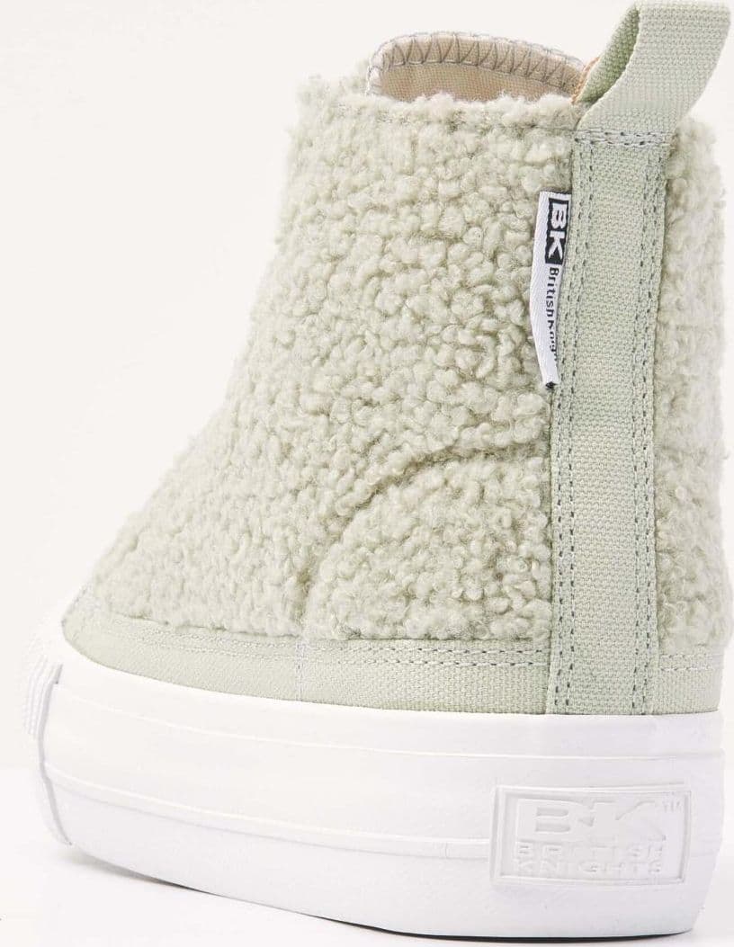 Scarpe sneakers British Knight Kaya Mid safe off white green - 5