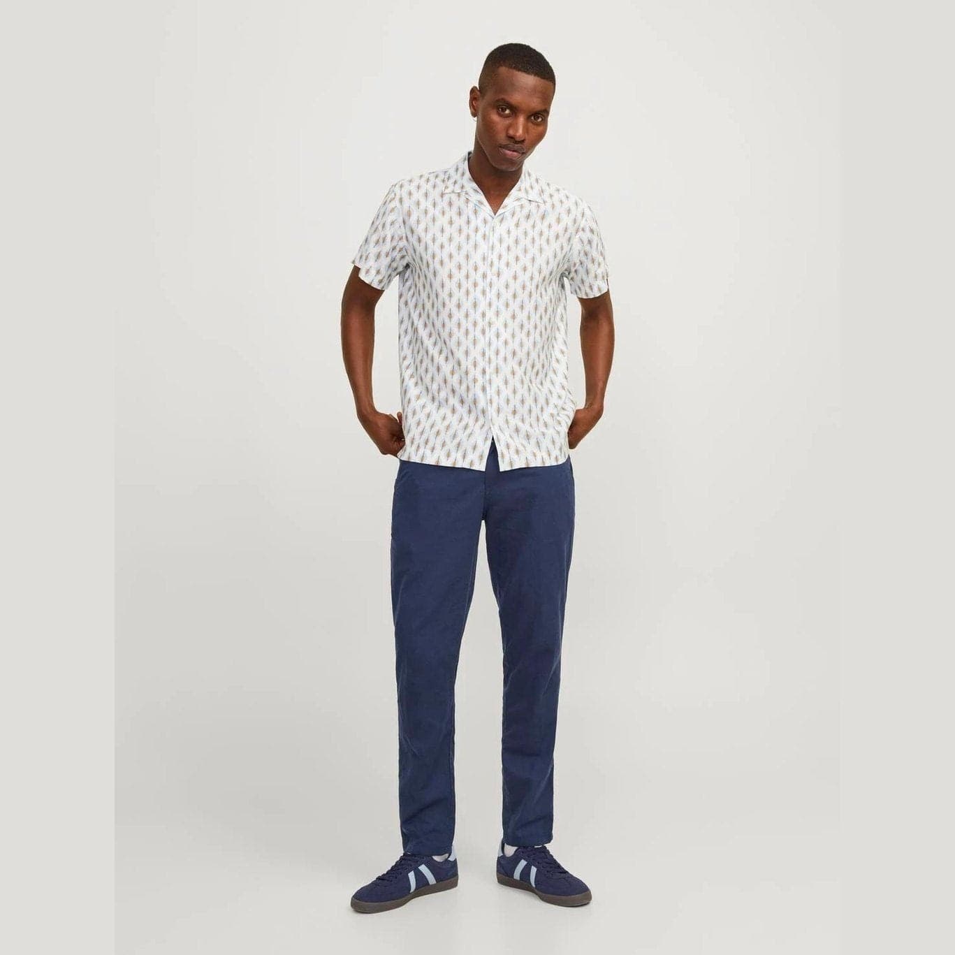 Pantaloni Jack & Jones Stace Chino navy - 3