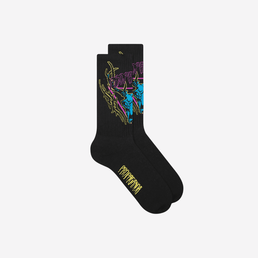 Calze Propaganda Triangle Deer black - 2