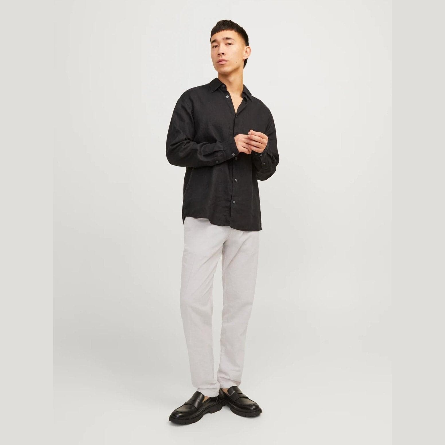 Pantaloni Jack & Jones Stace Chino crockery - 3