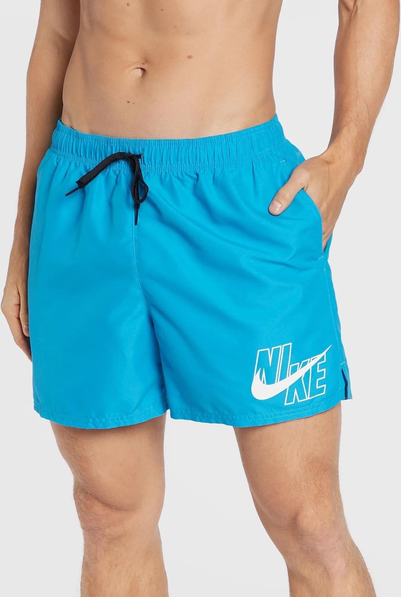 Costume Nike Logo 5'' Volley Short laser blue