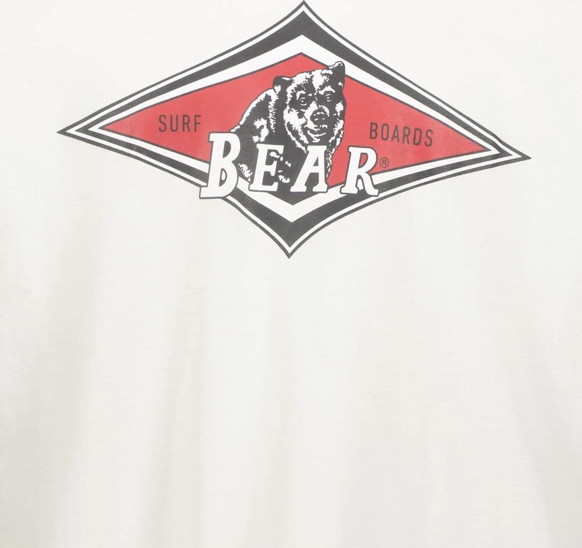 Maglietta T-shirt Bear Big Logo white - 3
