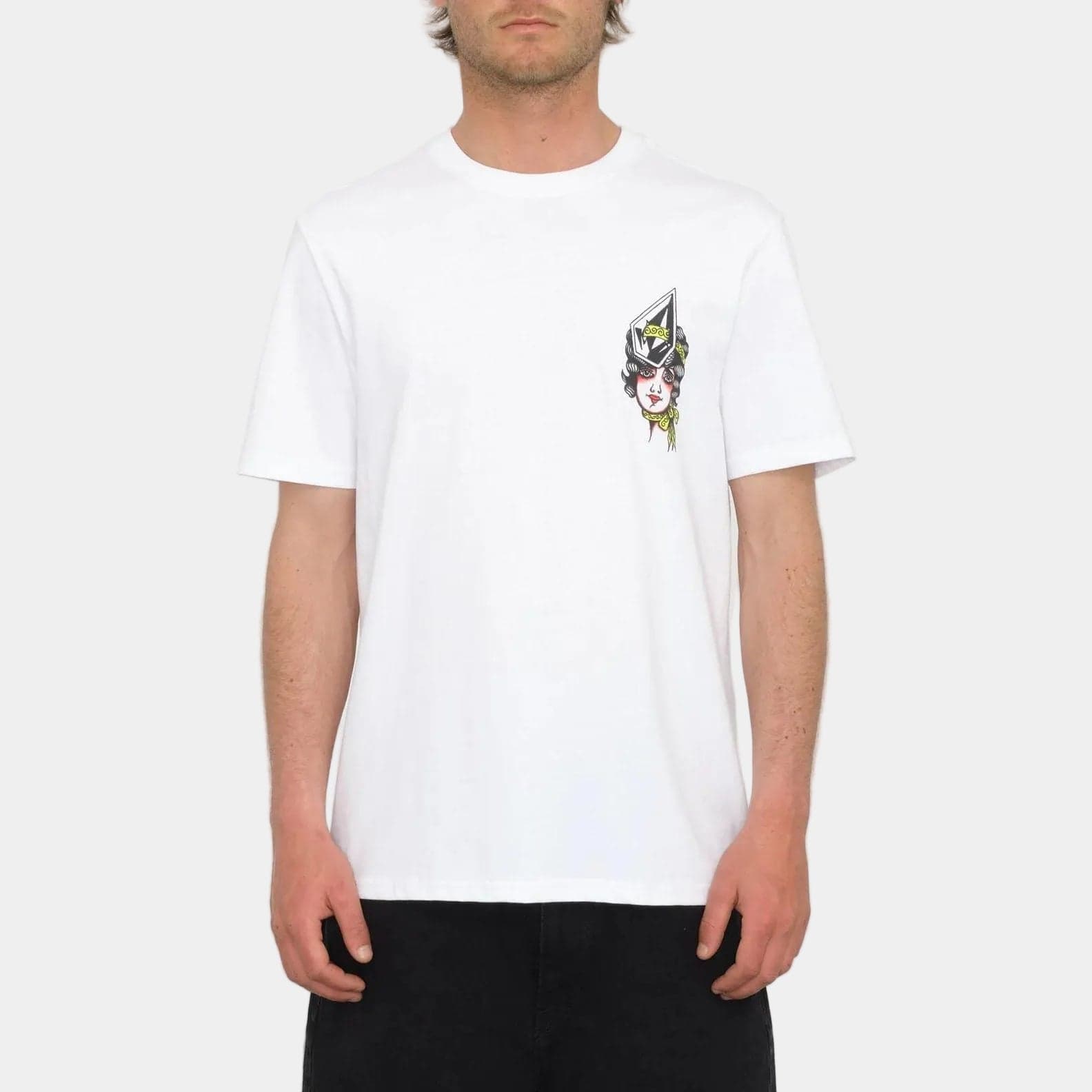 T-shirt Volcom Lintell Mirror white