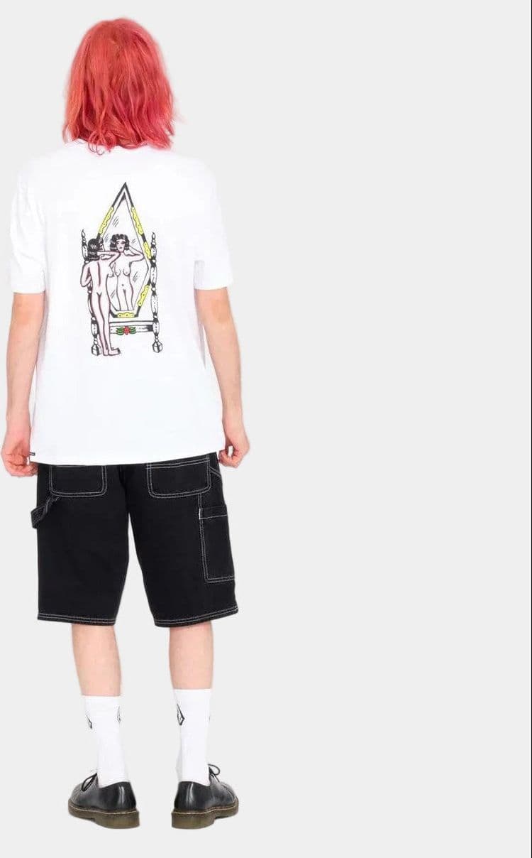T-shirt Volcom Lintell Mirror white - 5