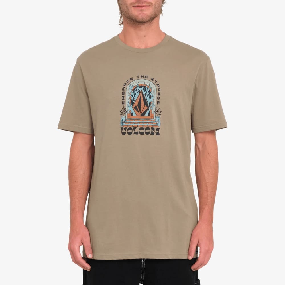 T-shirt Volcom Sacred Stone teak - 3