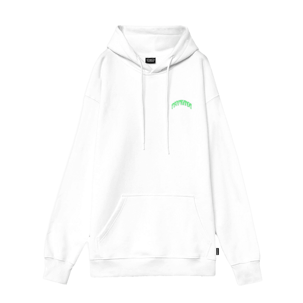 Felpa Propaganda Triangle Panther hoodie white - 2