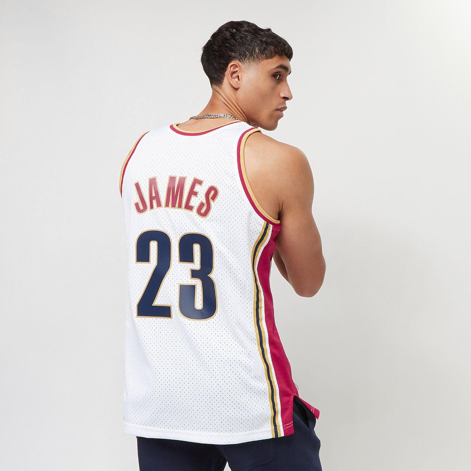 Tank Top Mitchell & Ness Swingman Jersey Cleveland Cavaliers '03 James white - 5