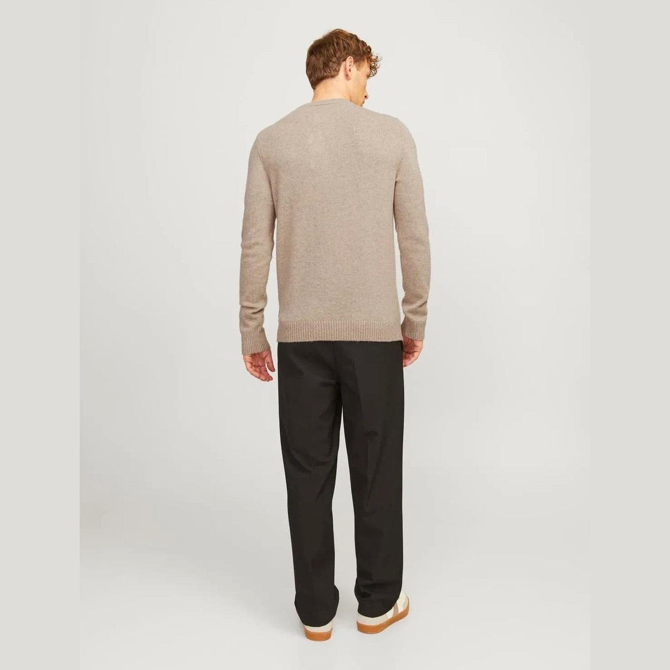 Maglione Jack & Jones Clambswool oatmeal melange