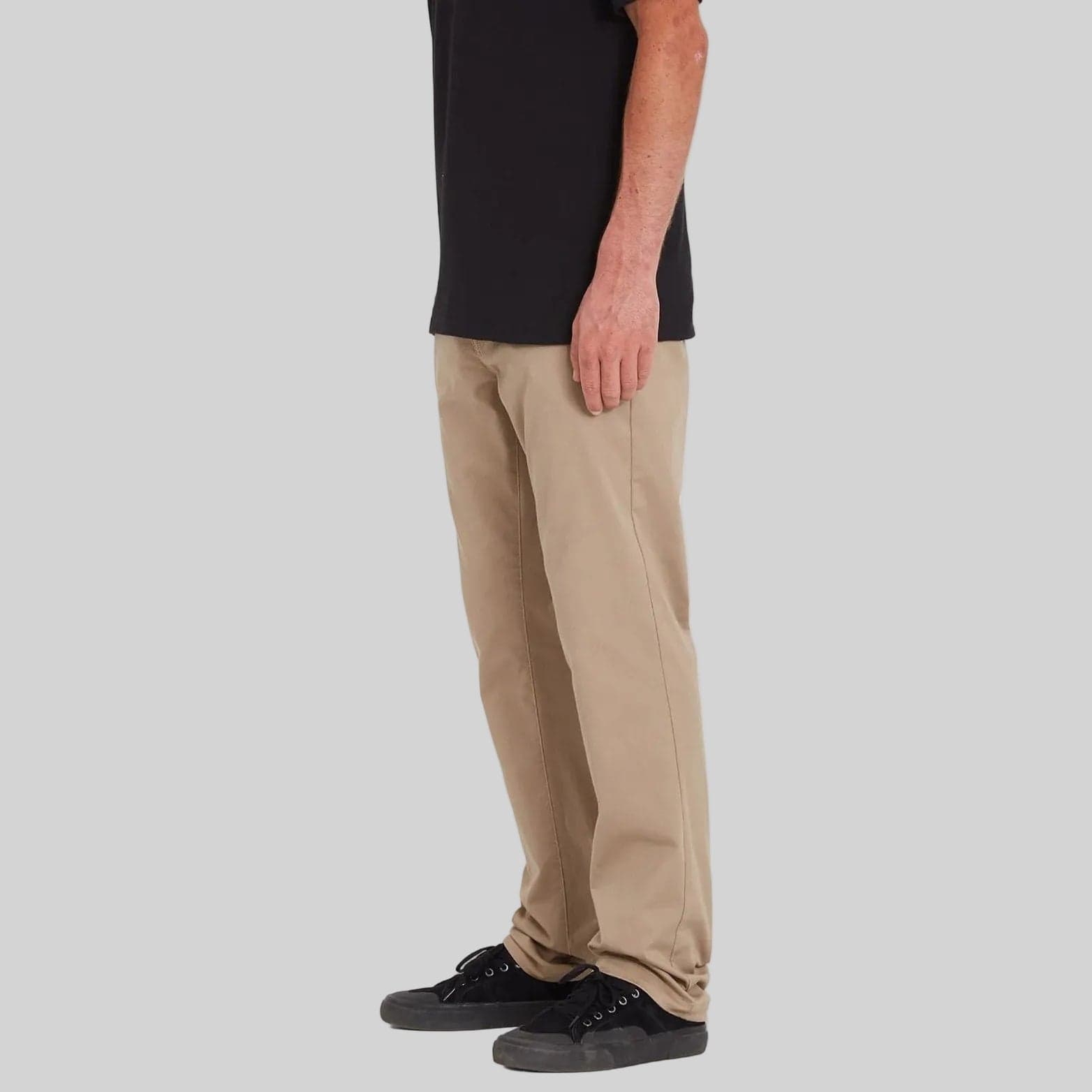 Pantaloni Volcom Frickin Modern Stretch khaki - 5