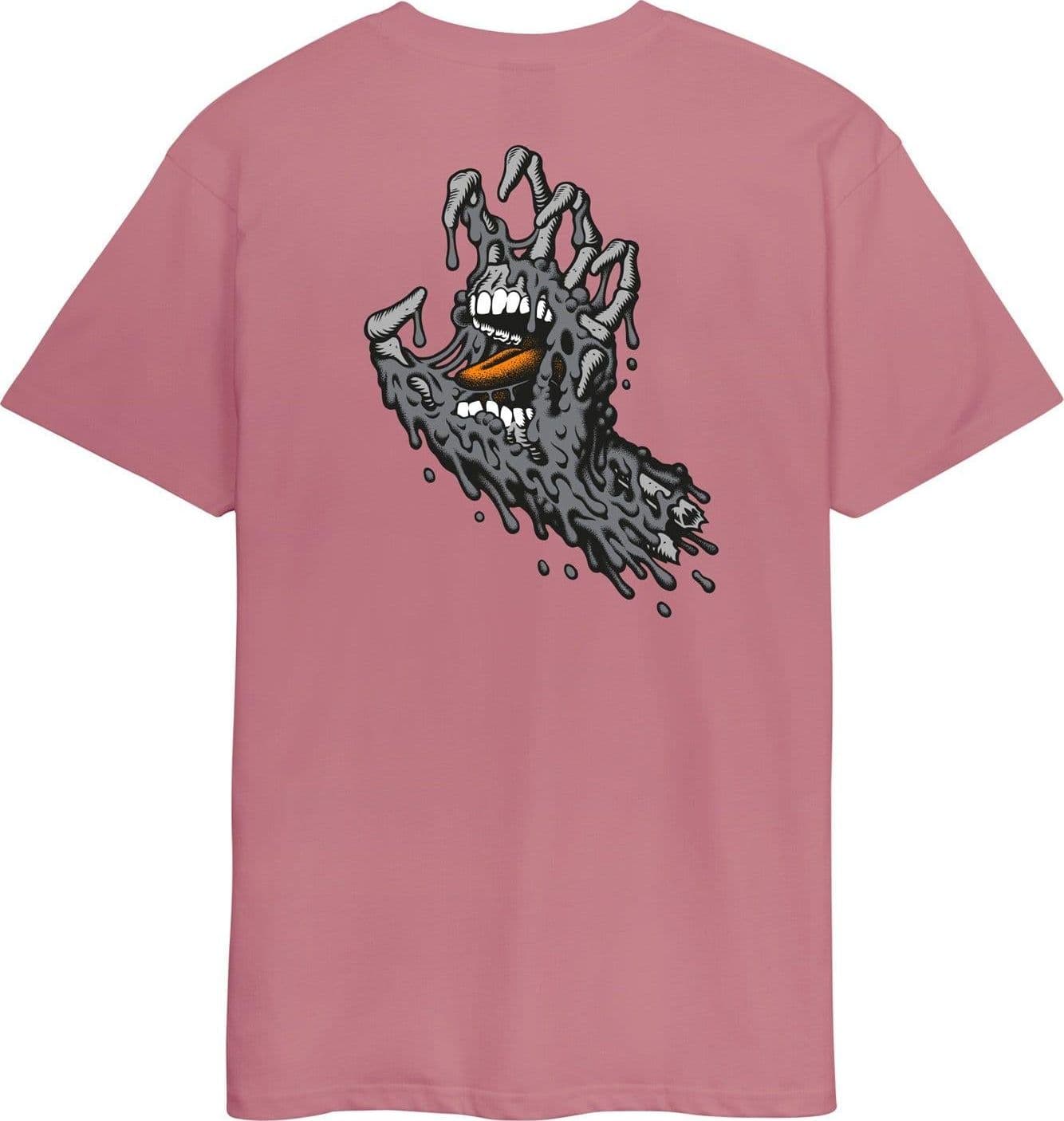 Maglietta T-shirt Santa Cruz Melting Hand dusty rose