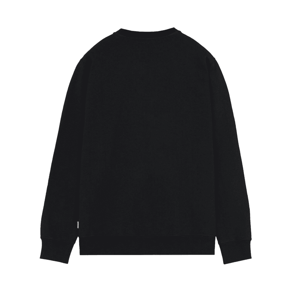 Felpa Propaganda Logo Embroid crewneck black - 2