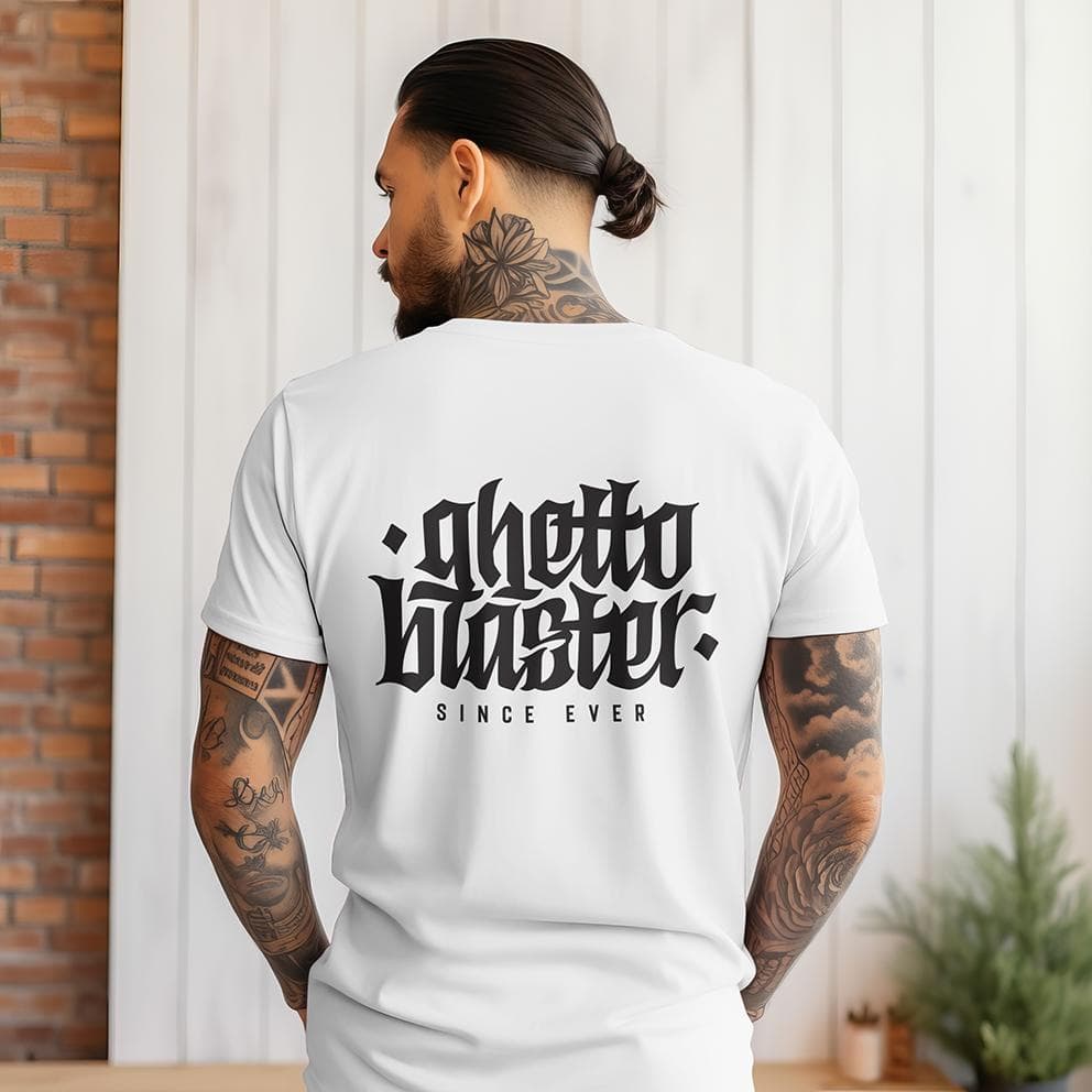 T-shirt unisex Ghettoblaster Corporate white - 3