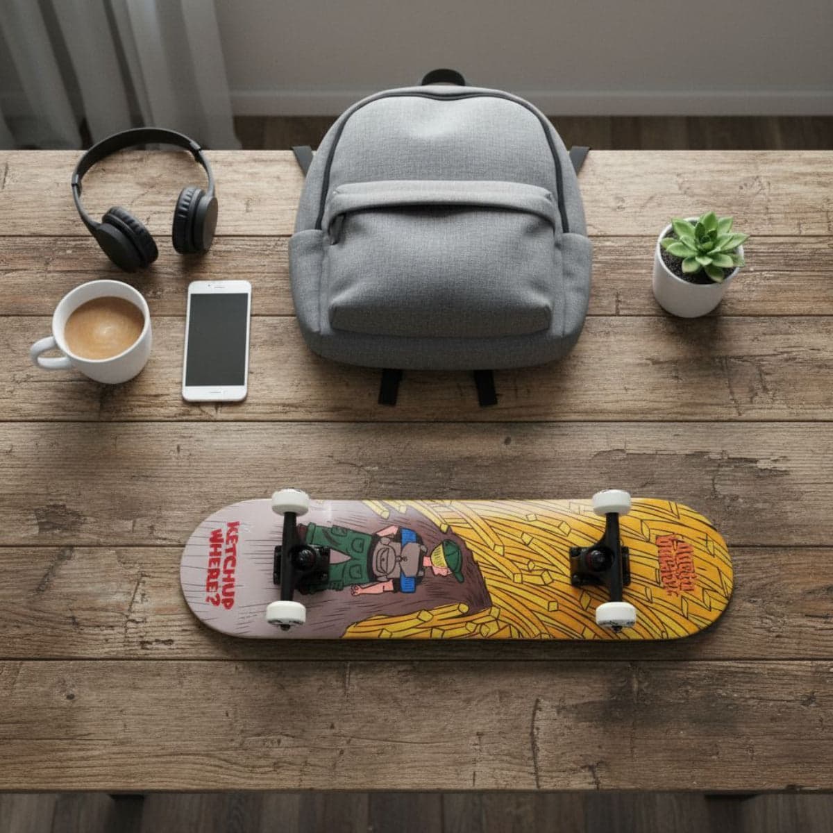 Skateboard Ghettoblaster per iniziare Forest Fries 8.0" in Skateboard Glad Store - Genova, commercioVirtuoso.it