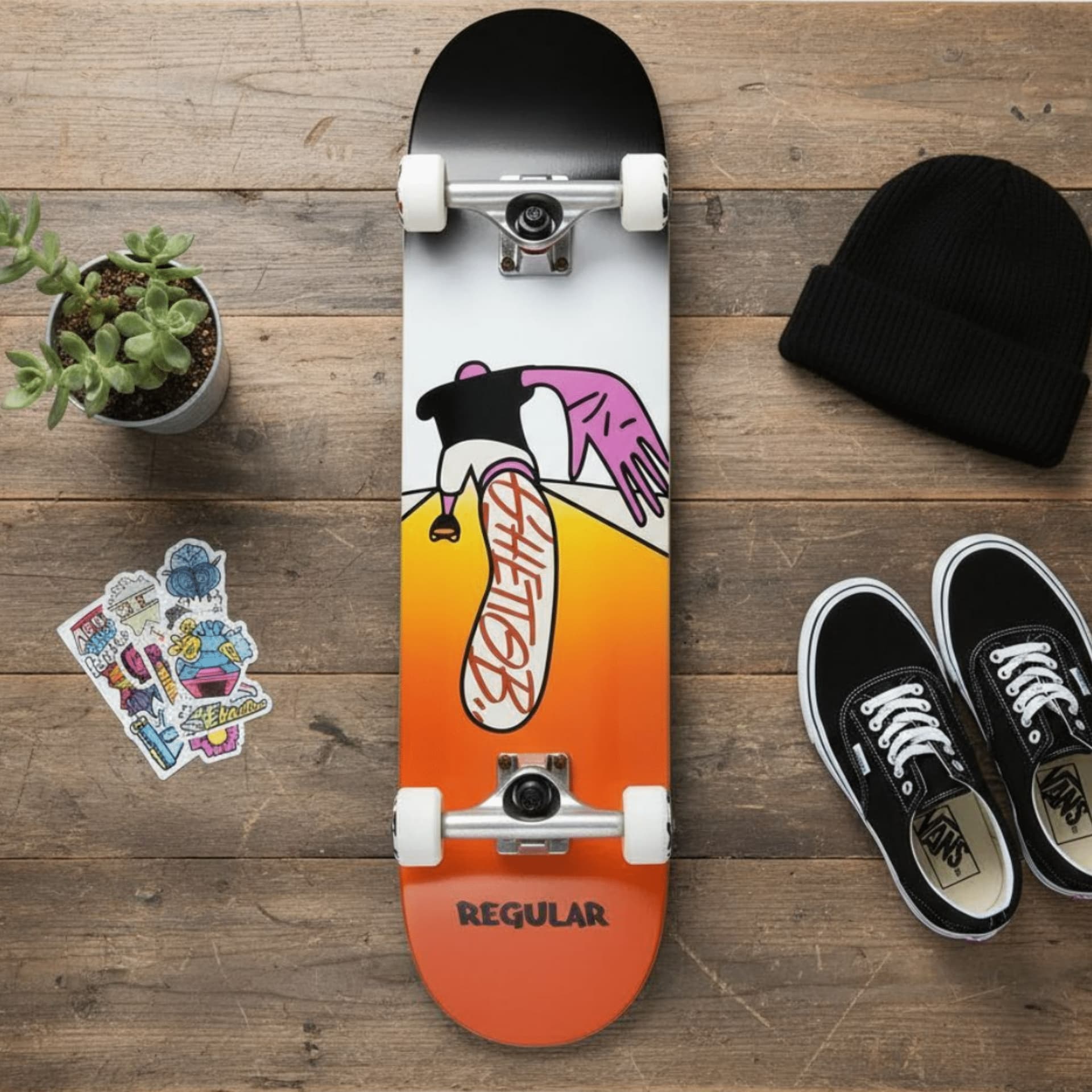 Skateboard Ghettoblaster per iniziare Push Regular  8.0" - 7