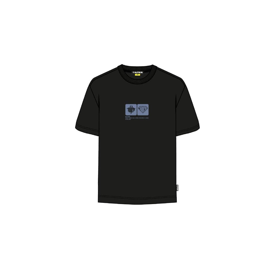 T-shirt Iuter Hand black