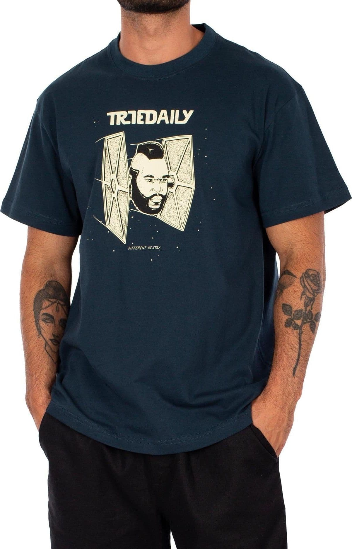 Maglietta T-shirt Iriedaily T Fighter dark orion