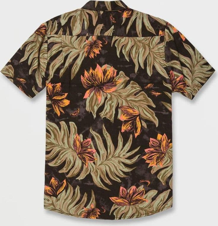 Camicia Volcom Cam Marble floral black - 2
