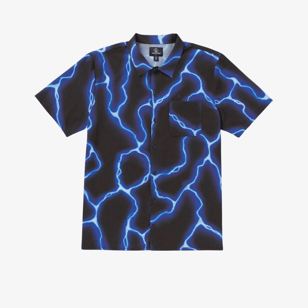 Camicia shirt Volcom Featured Artist Travis Spinks black - 6