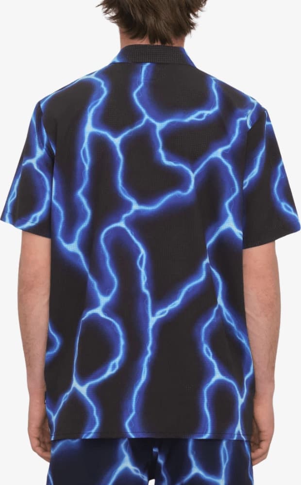 Camicia shirt Volcom Featured Artist Travis Spinks black - 4