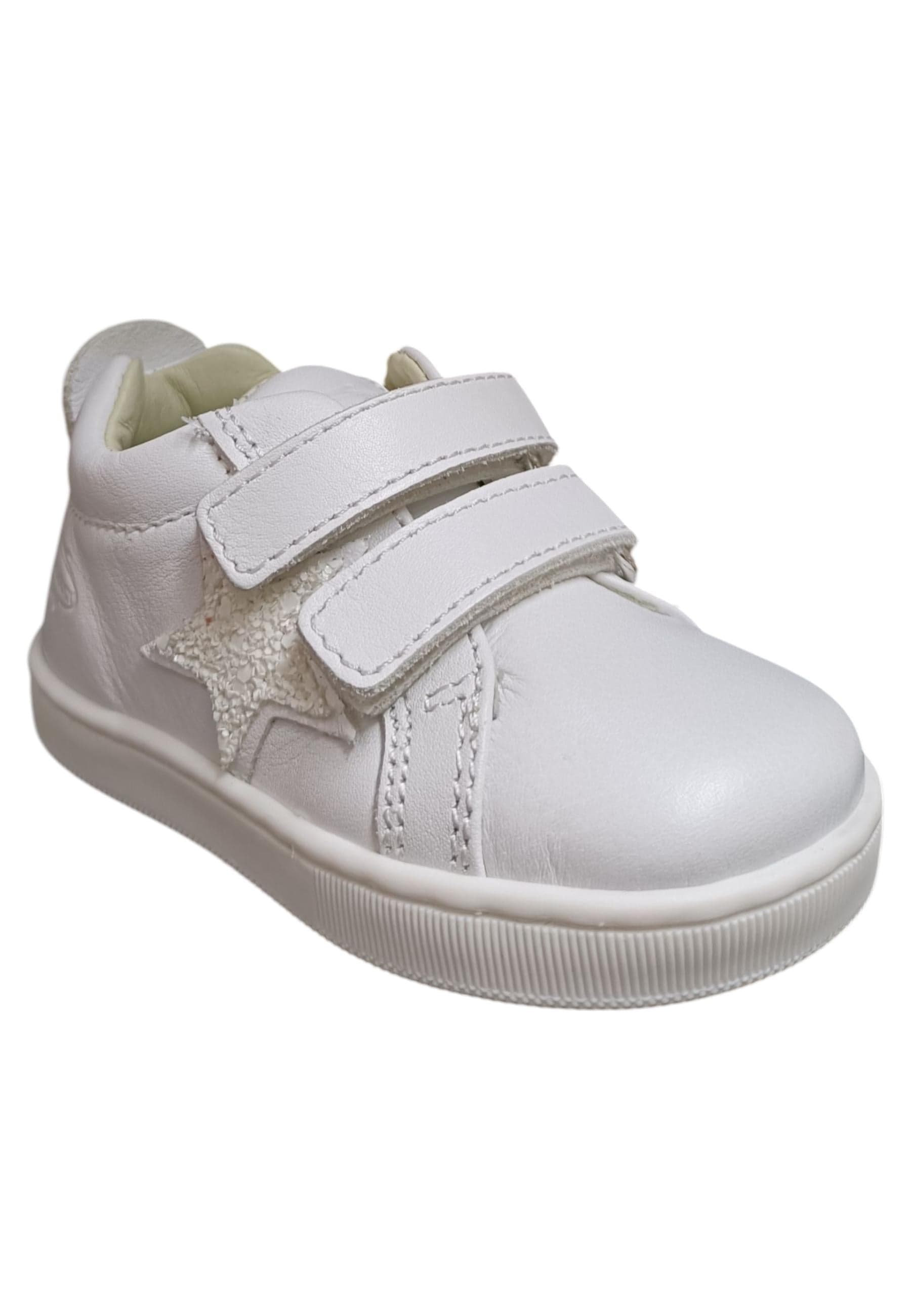 Scarpe sneakers Bambine balducci cita bianco velcro in Ballerine Scarpetteria Gica - Trani, commercioVirtuoso.it