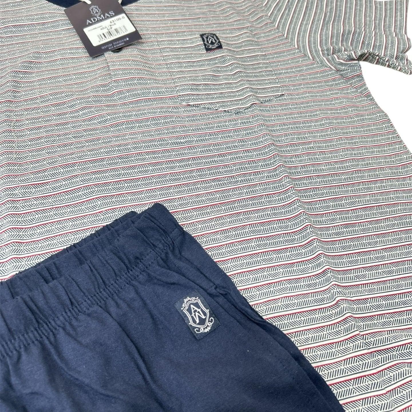 Pigiama Uomo Primavera/Estate Admas 63100-0 S - 3