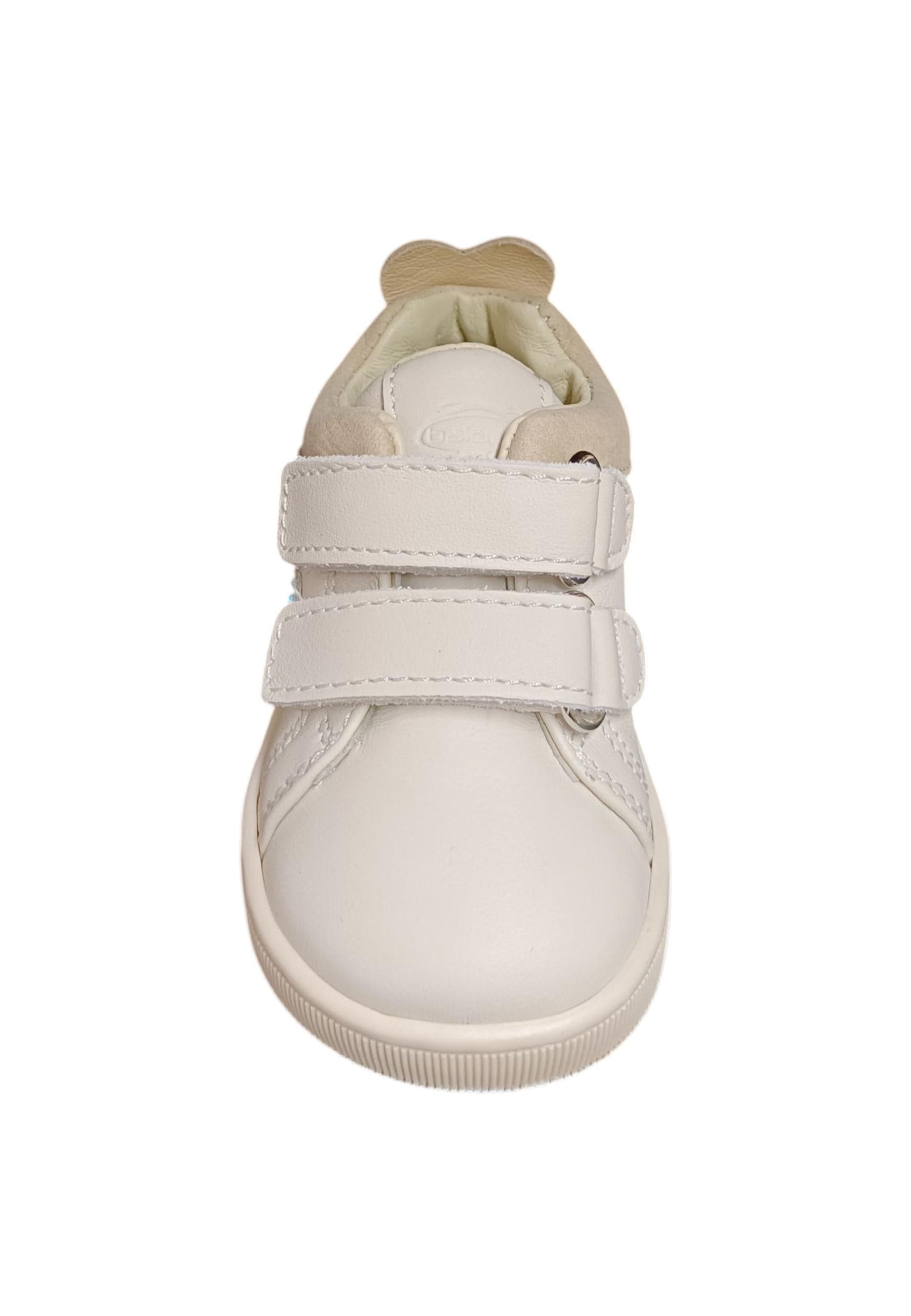 Scarpe sneakers Bambine balducci cita beige velcro in Ballerine Scarpetteria Gica - Trani, commercioVirtuoso.it