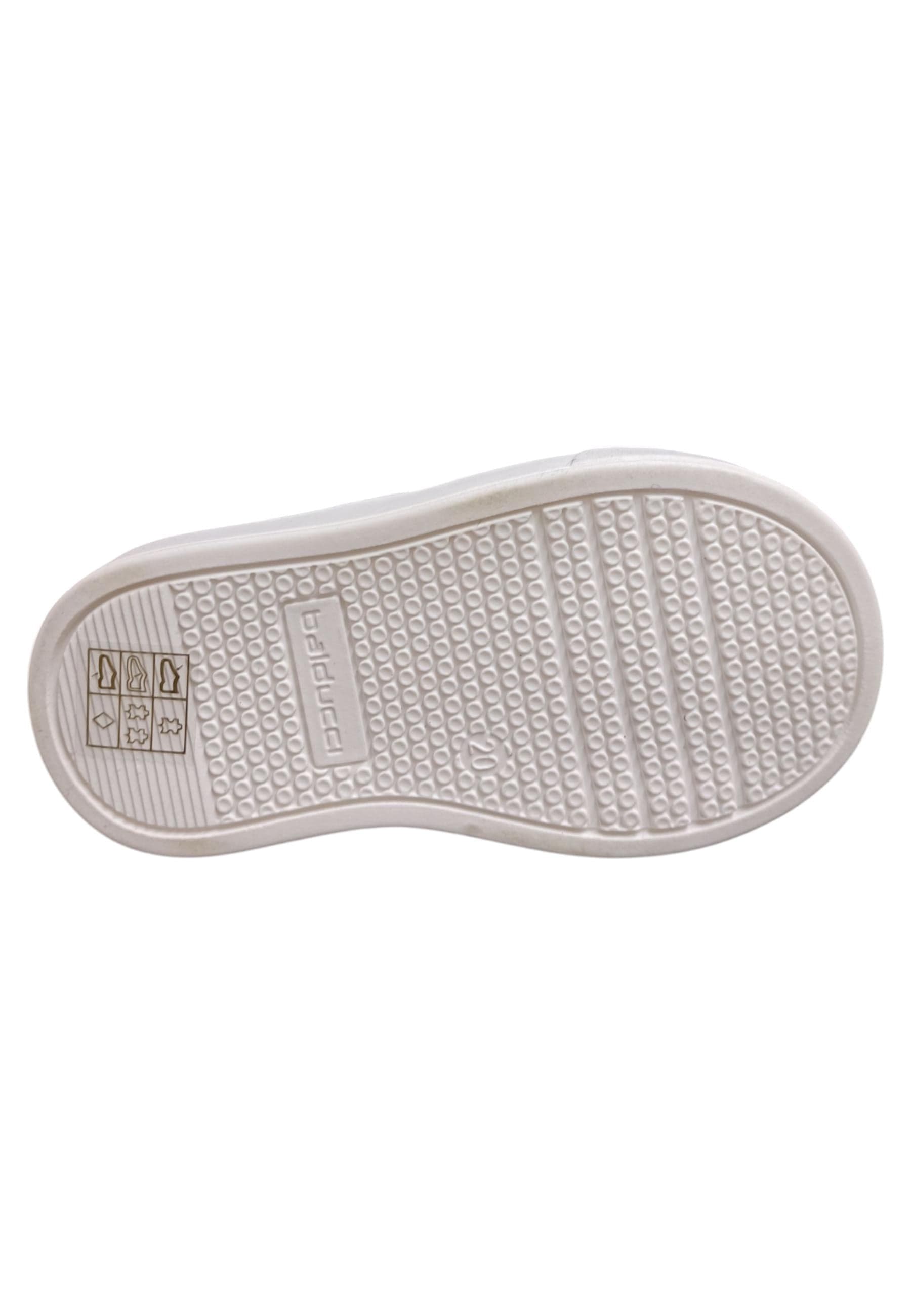Sneakers primi passi bambino Balducci Cita beige blu pelle - Stile naturale con velcro in Ballerine Scarpetteria Gica - Trani, commercioVirtuoso.it