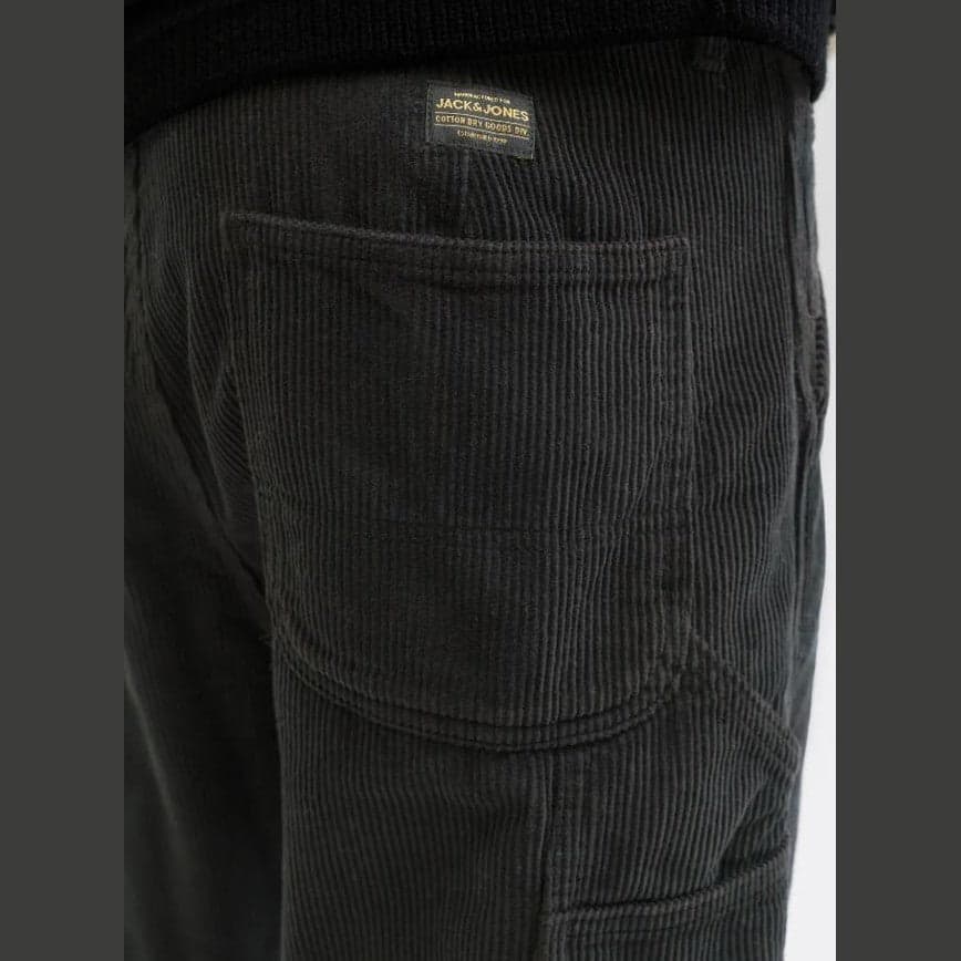 Chino Jack & Jones Alex Cord Carpenter blk in Pantaloni Glad Store - Genova, commercioVirtuoso.it