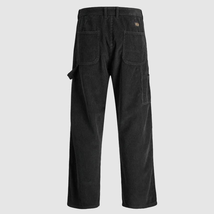Chino Jack & Jones Alex Cord Carpenter blk in Pantaloni Glad Store - Genova, commercioVirtuoso.it