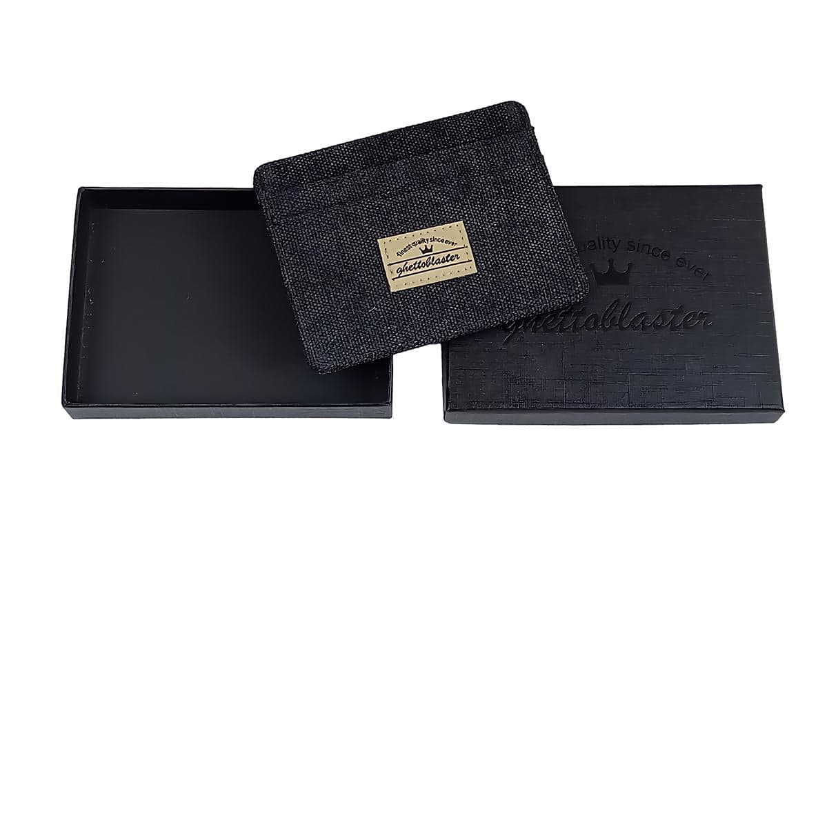 Portafoglio Ghettoblaster Card Holder Canvas black