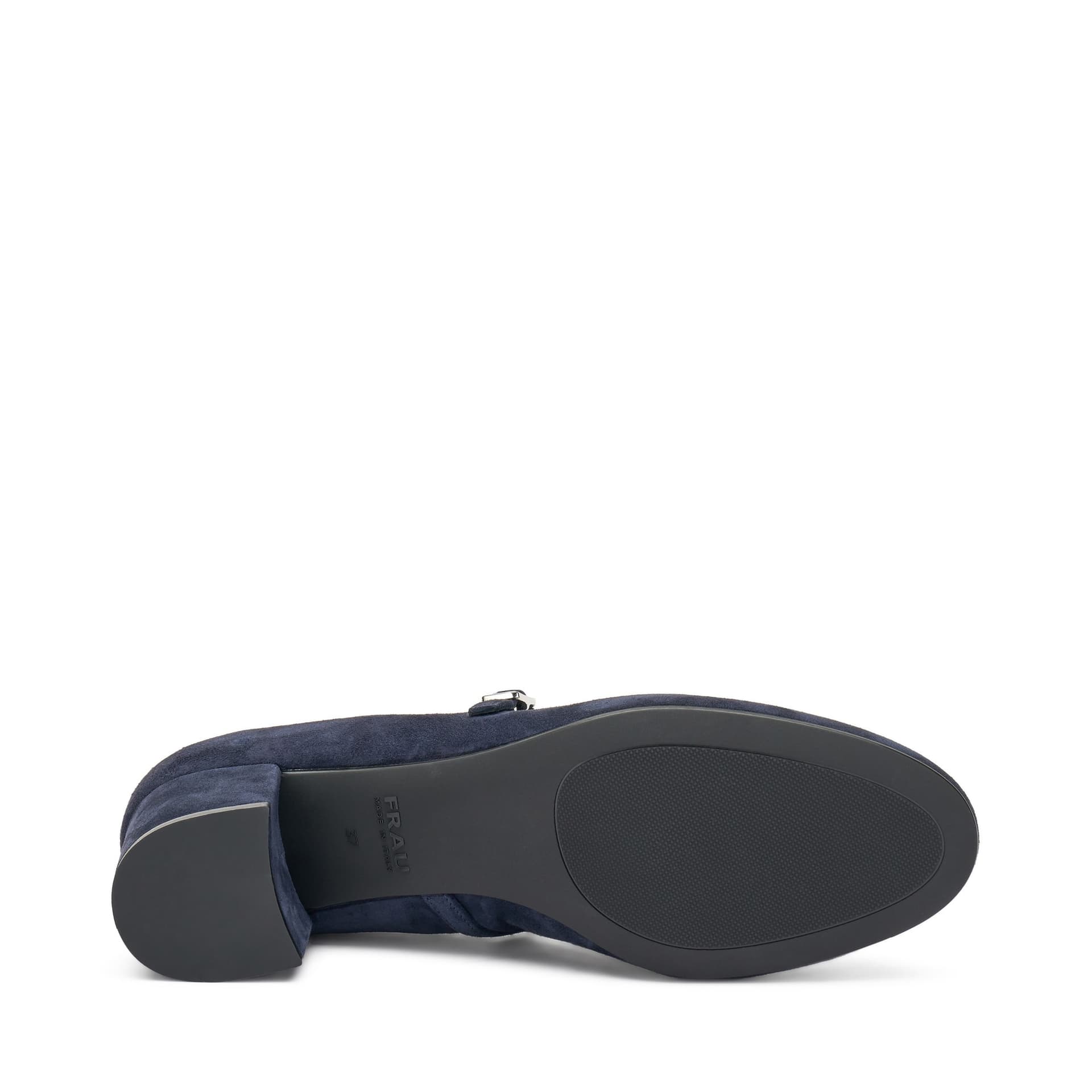 Frau Mary Jane in pelle scamosciata blu - 5