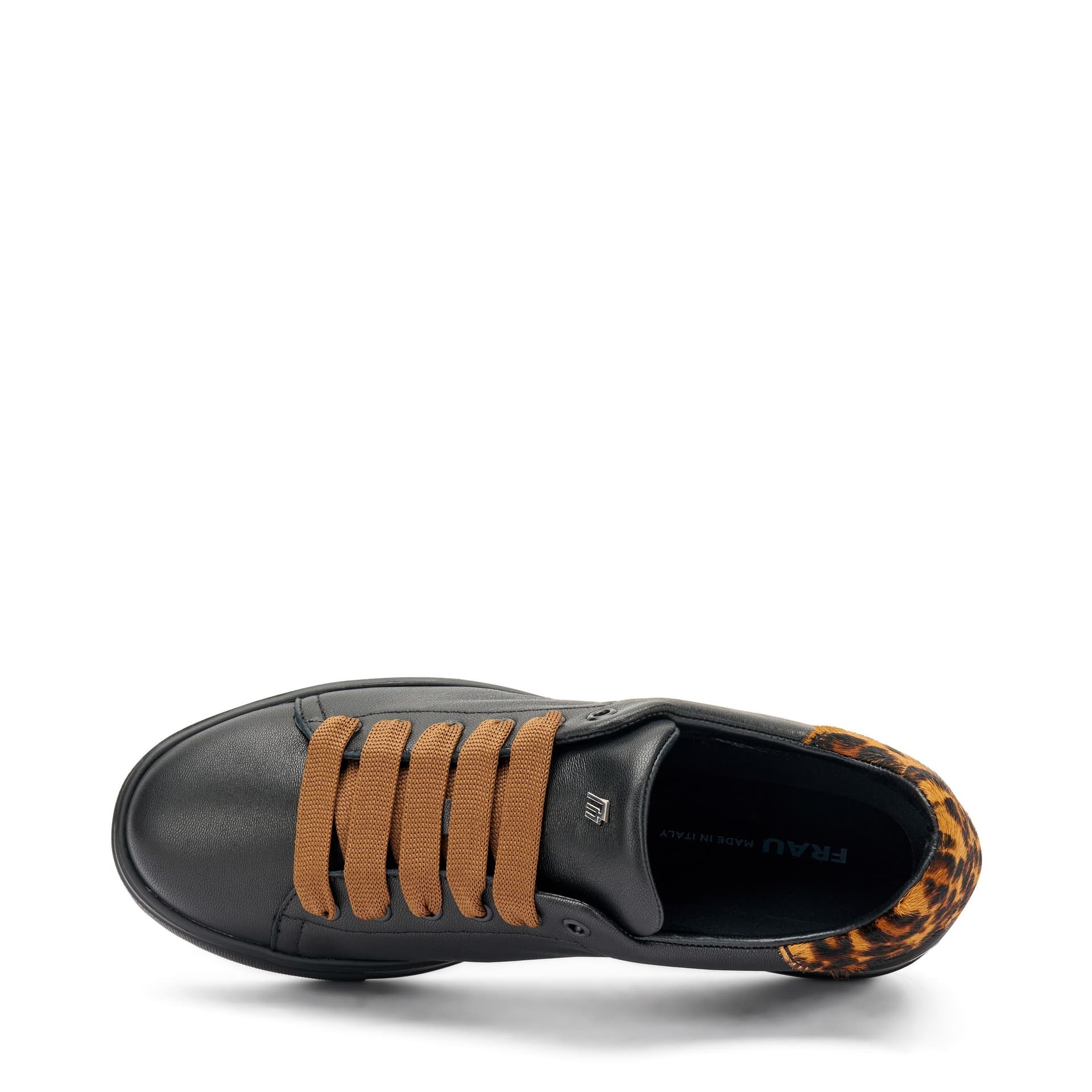 Frau sneakers donna in pelle nero 39Q1 - 4