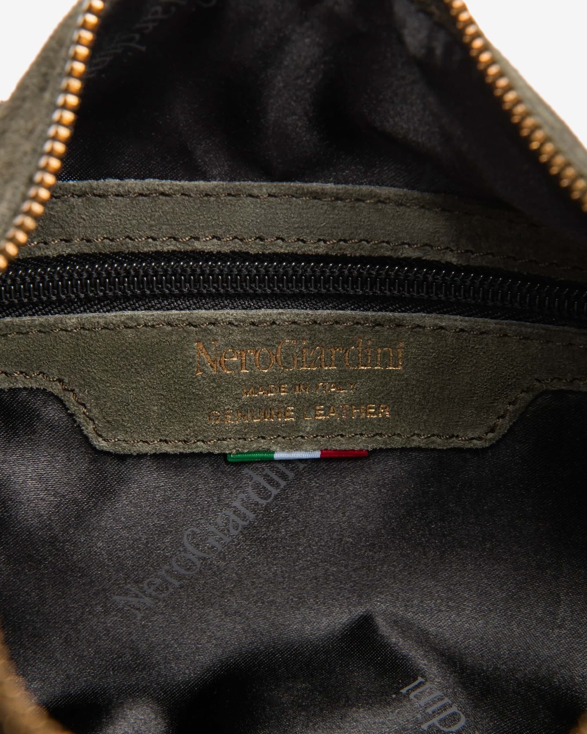 Nero Giardini borsa Hobo in pelle col. bosco I544043D503 - 4