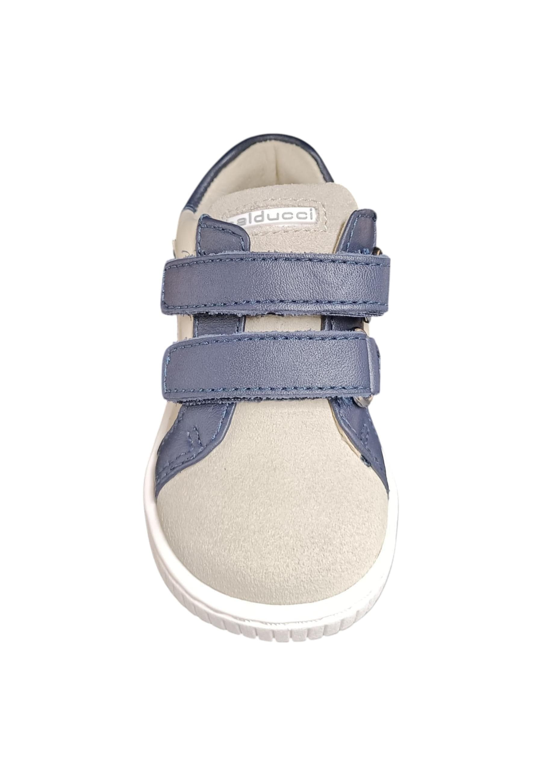 Sneakers primi passi bambino Balducci Cita bianco blu pelle - Freschezza classica con velcro in Ballerine Scarpetteria Gica - Trani, commercioVirtuoso.it