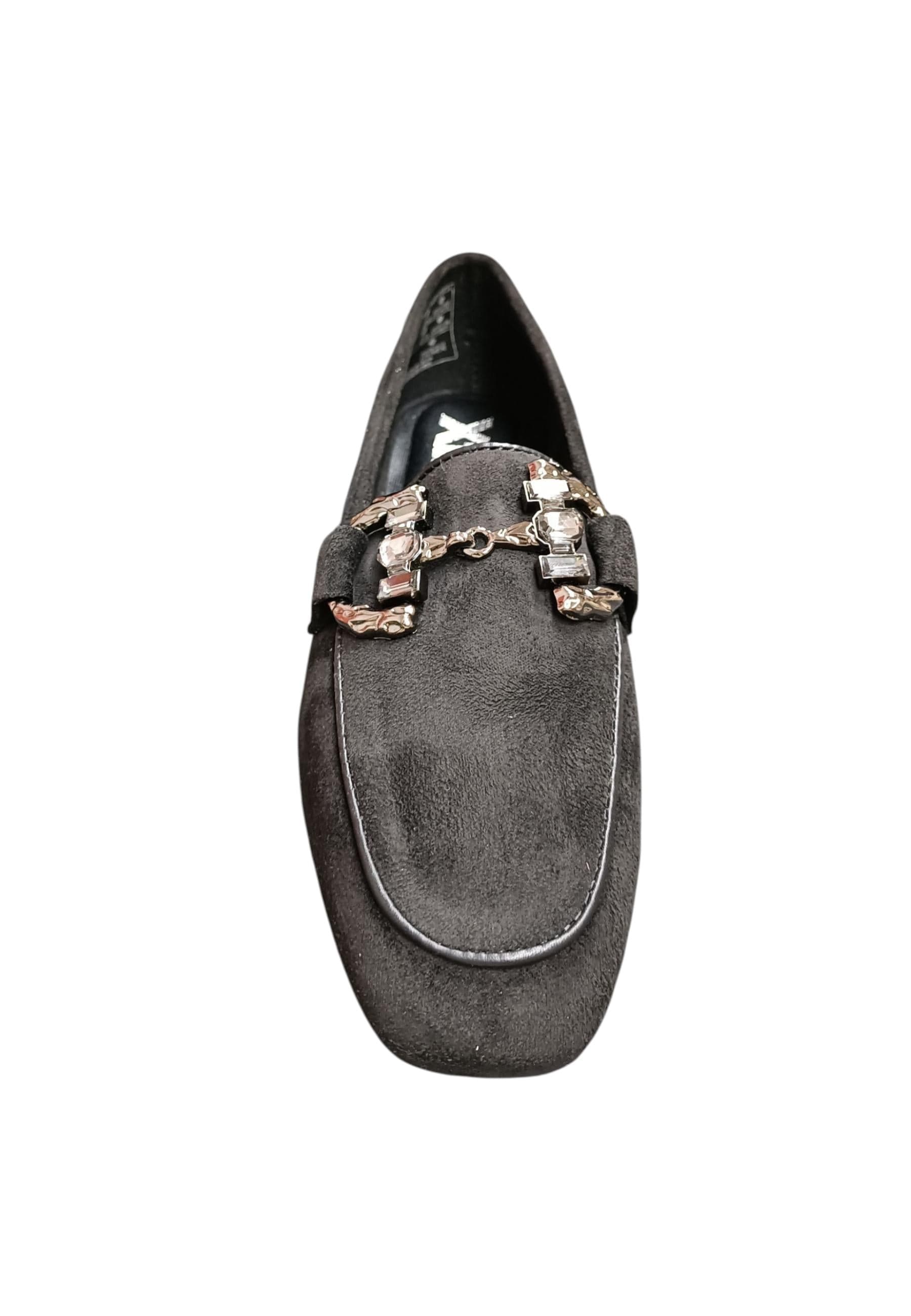 Ballerina donna XTI Zapato nero velluto elastico comfort style in Ballerine Scarpetteria Gica - Trani, commercioVirtuoso.it