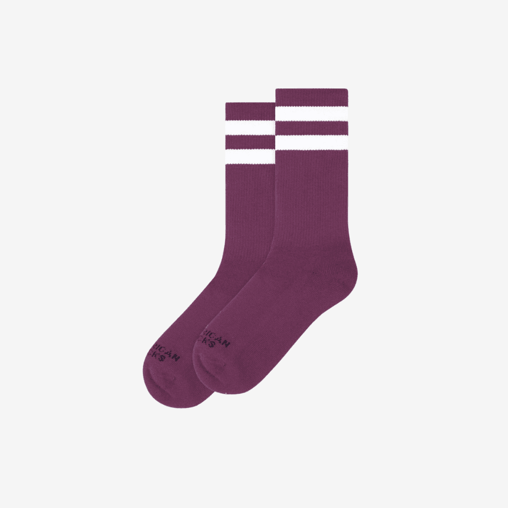 Calze American Socks Plum Mid High - 3