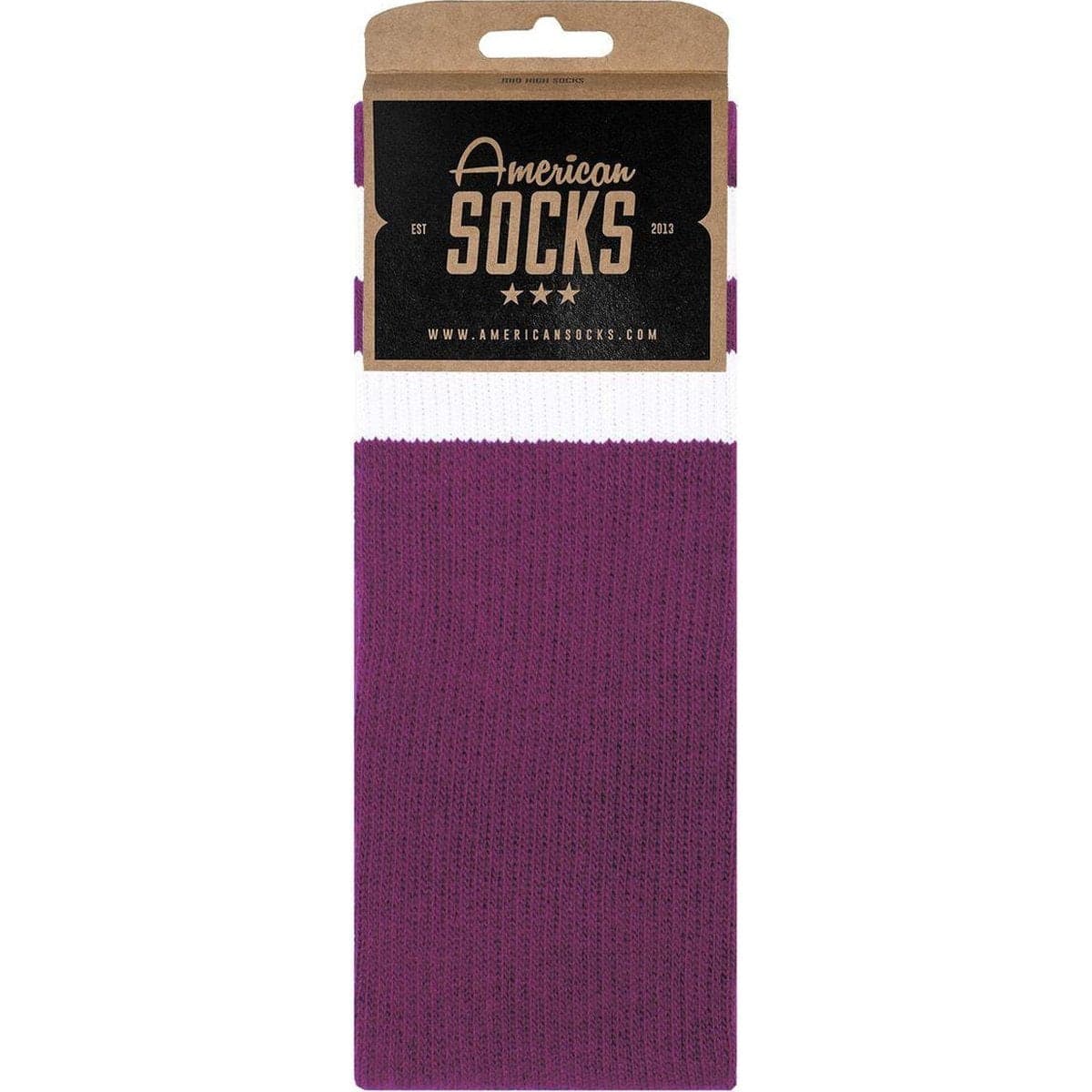 Calze American Socks Plum Mid High - 2