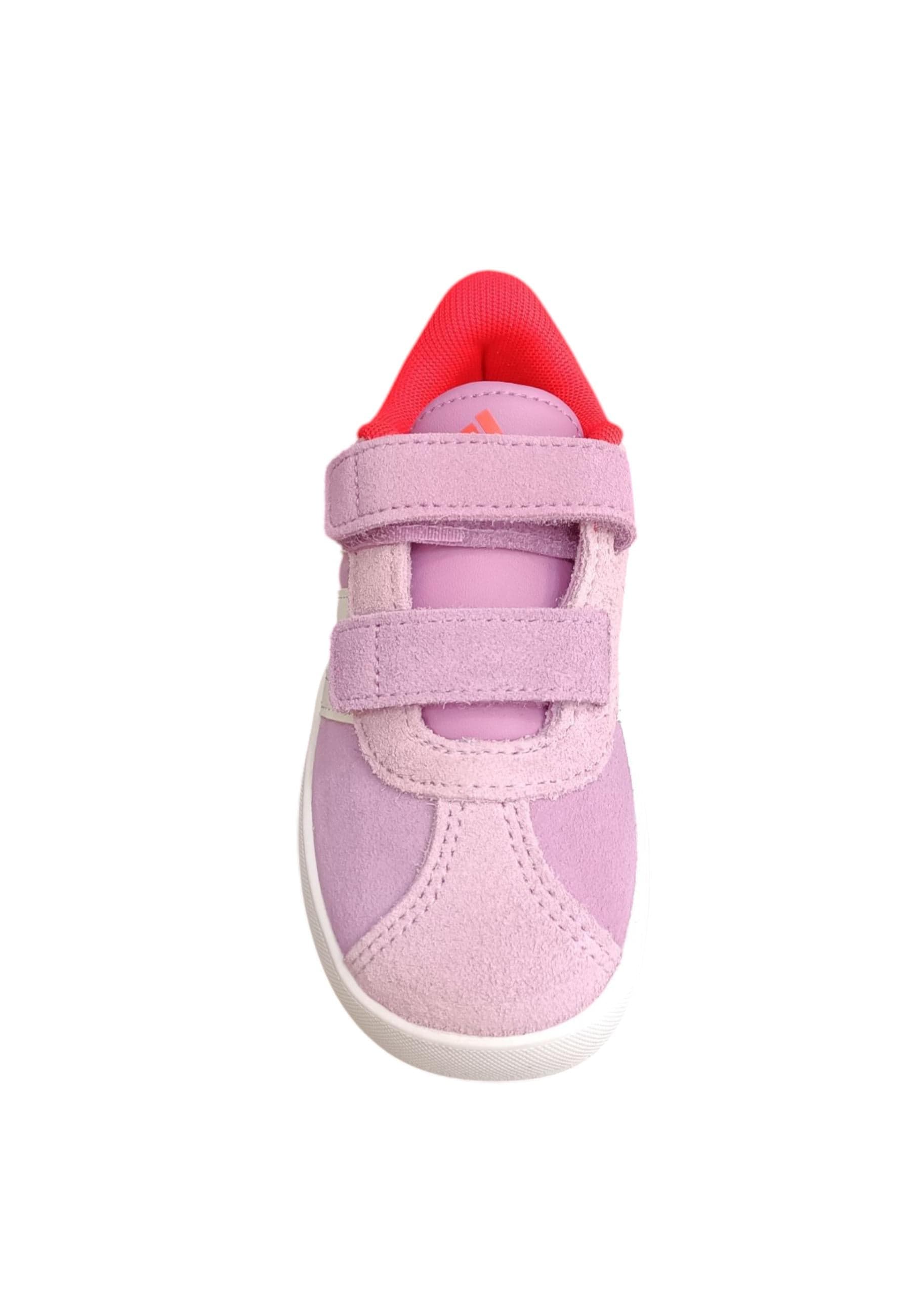 Sneakers bambina Adidas Grand Court viola bianco suede - Stile sportivo con velcro in Stivali Scarpetteria Gica - Trani, commercioVirtuoso.it