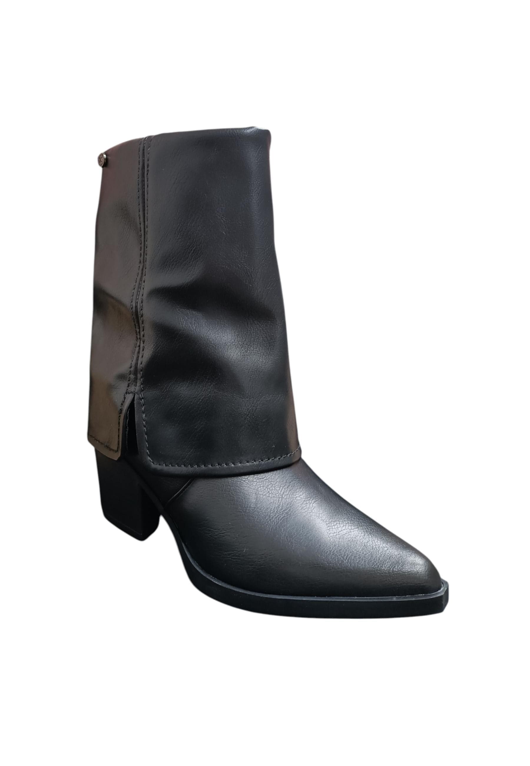 Stivaletti donna XTI nero pelle - Stile urban con zip laterale in Ballerine Scarpetteria Gica - Trani, commercioVirtuoso.it
