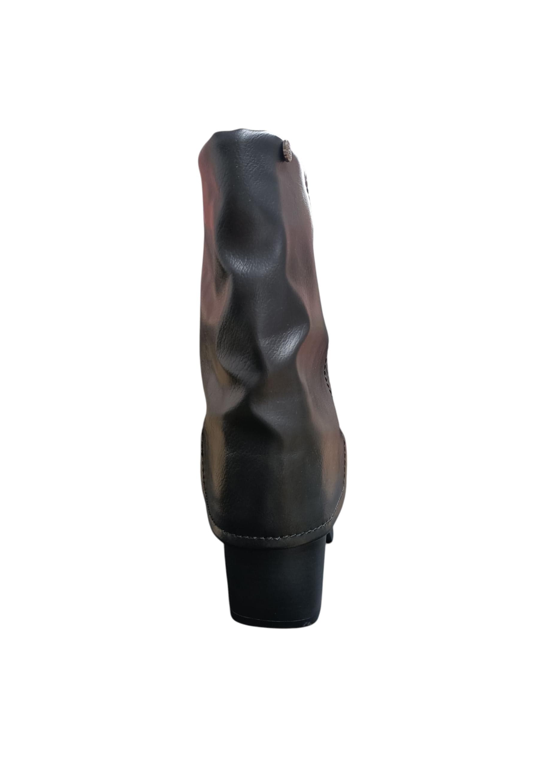 Stivaletti donna XTI nero pelle - Stile urban con zip laterale in Ballerine Scarpetteria Gica - Trani, commercioVirtuoso.it