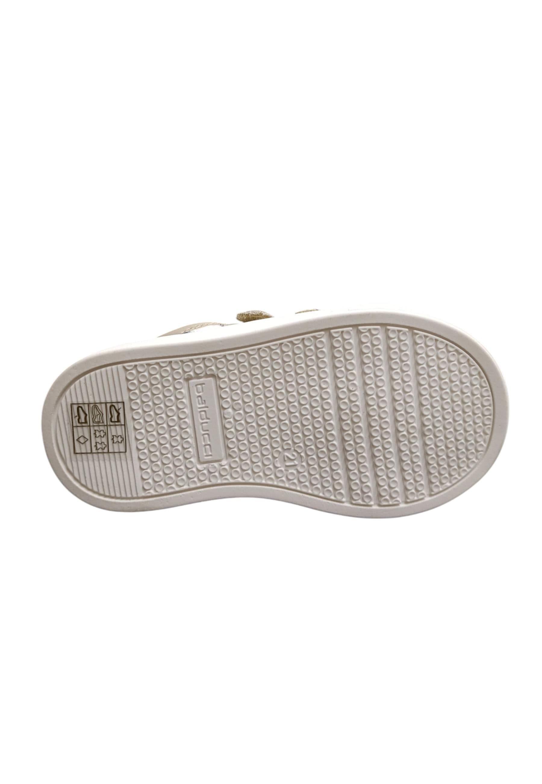 Sneakers primi passi bambino Balducci Cita bianco blu pelle - Freschezza marina con velcro in Ballerine Scarpetteria Gica - Trani, commercioVirtuoso.it