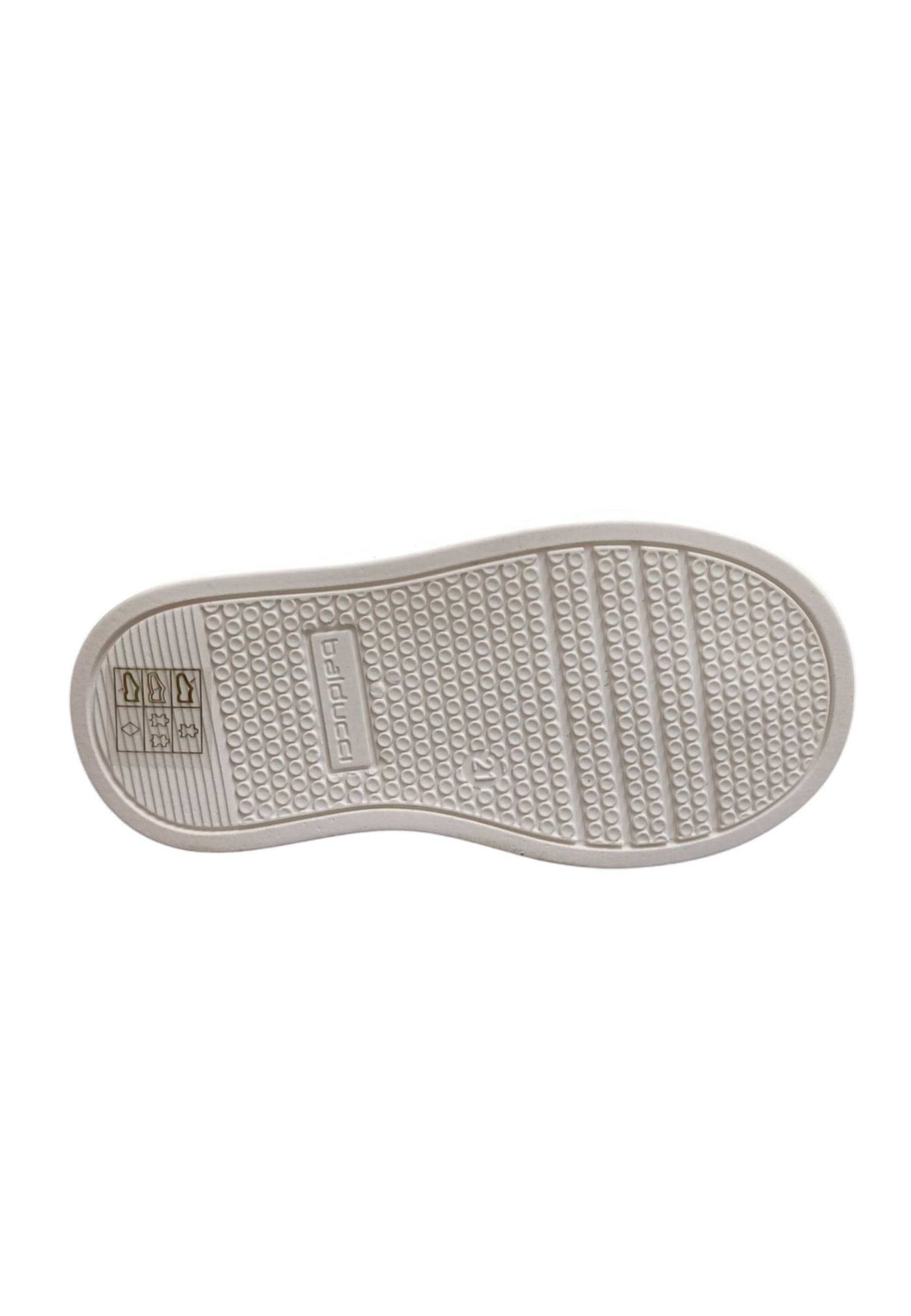 Sneakers primi passi bambino Balducci Cita blu grigio pelle - Stile urbano con velcro in Ballerine Scarpetteria Gica - Trani, commercioVirtuoso.it