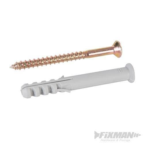 Tasselli in nylon per il fissaggio offerta 20 p.zi Fixman in Tasselli da avvitare Eternal Brico - Ariano Irpino, commercioVirtuoso.it