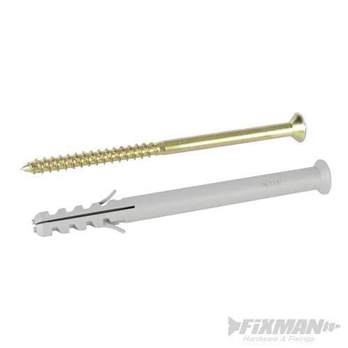 Tasselli in nylon per il fissaggio offerta 20 p.zi Fixman in Tasselli da avvitare Eternal Brico - Ariano Irpino, commercioVirtuoso.it